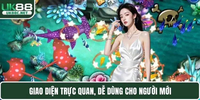 Giao diện trực quan, dễ dùng cho người mới