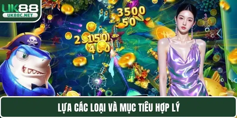 Lựa các loại và mục tiêu hợp lý