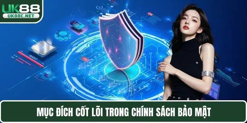 Mục đích cốt lõi trong chính sách bảo mật