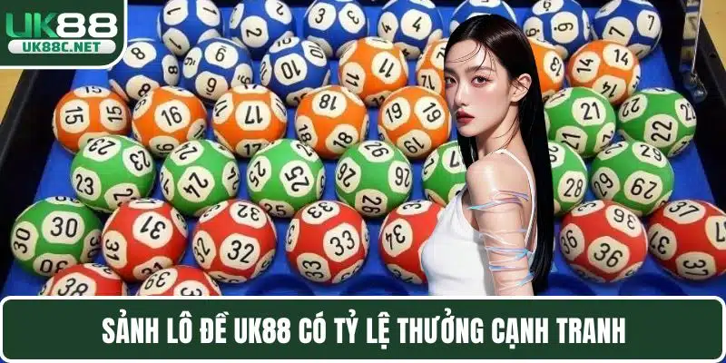 Sảnh lô đề UK88 có tỷ lệ thưởng cạnh tranh