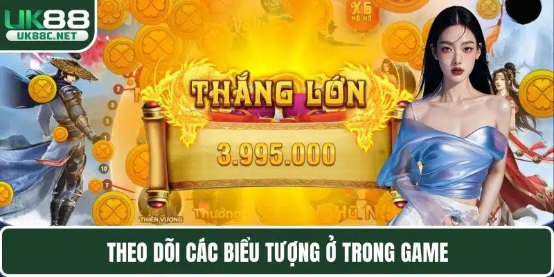 Theo dõi các biểu tượng ở trong game
